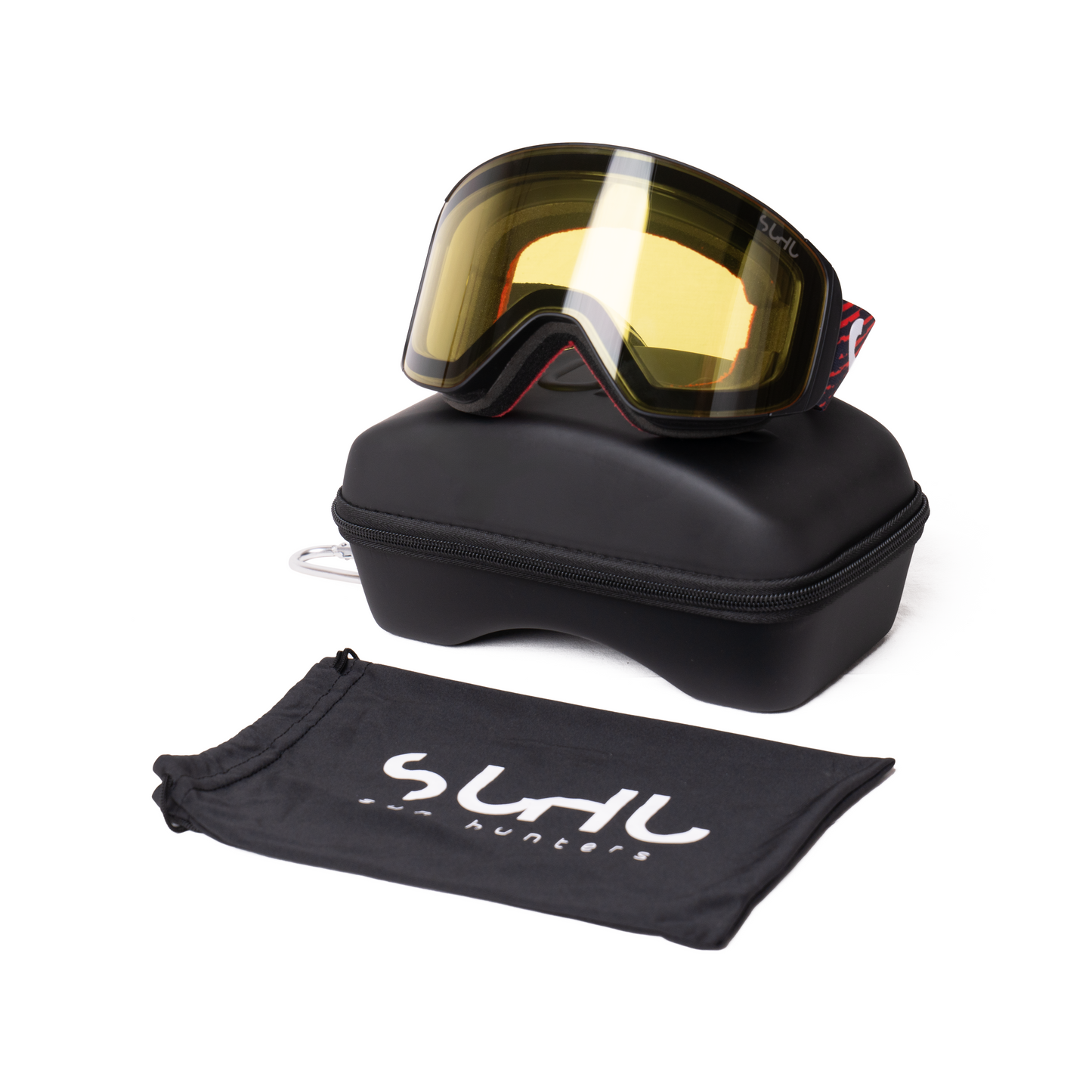 LIGHTSPEED SNOW GOGGLES / BLACK /  RED