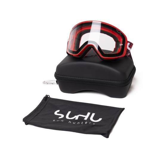 LIGHTSPEED MX GOGGLES / RED / RED