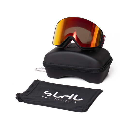 LIGHTSPEED SNOW GOGGLES / BLACK /  RED