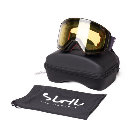 LIGHTSPEED SNOW GOGGLES / BLACK / GREY